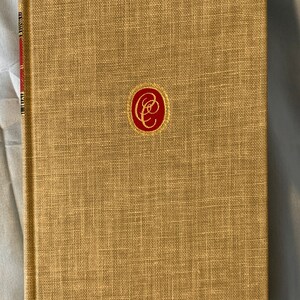 1969 Vintage Ralph Waldo Emerson -Emerson : Essays, Poems, and Addresses published by Walter J Black - Classics Club Beige tweed Hardcover