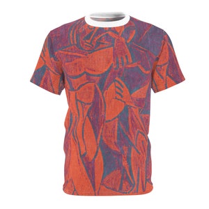 Pop Art Picasso Abstract Artwork Wearable Art - Adult Unisex Tshirt  / Gender Neutral Shirt