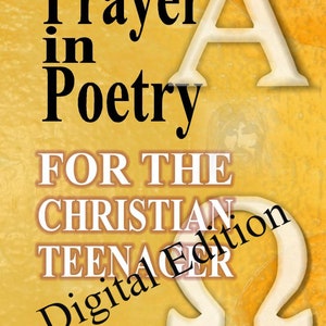 Prière en poésie pour un adolescent chrétien - Signé par l'auteur Livre de poche, poésie spirituelle, prières, orientation, inspiration, excellent cadeau