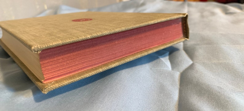 1969 Vintage Ralph Waldo Emerson -Emerson : Essays, Poems, and Addresses published by Walter J Black - Classics Club Beige tweed Hardcover