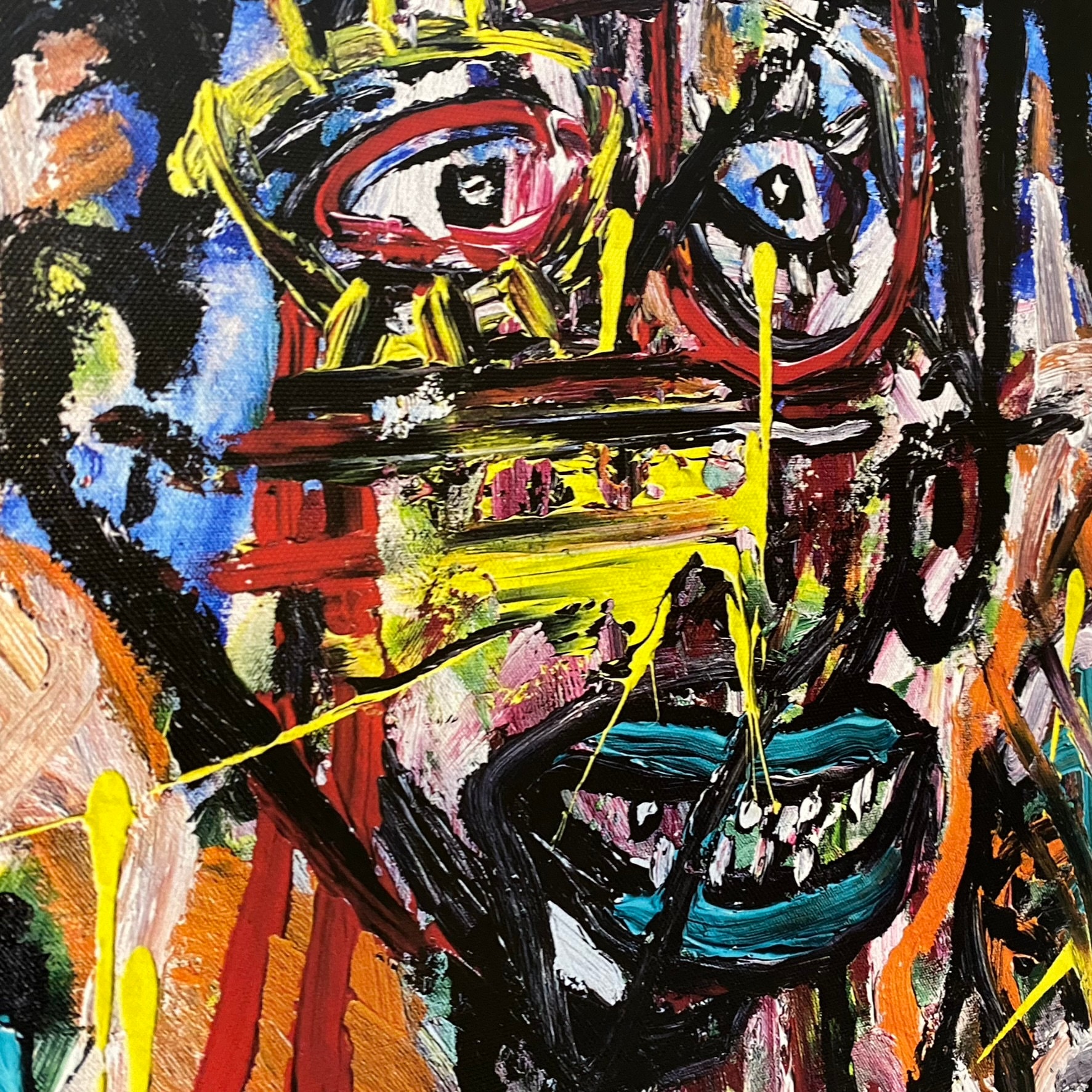 Jean Michel Basquiat Giclée on Gallery Wrapped Canvas Pop