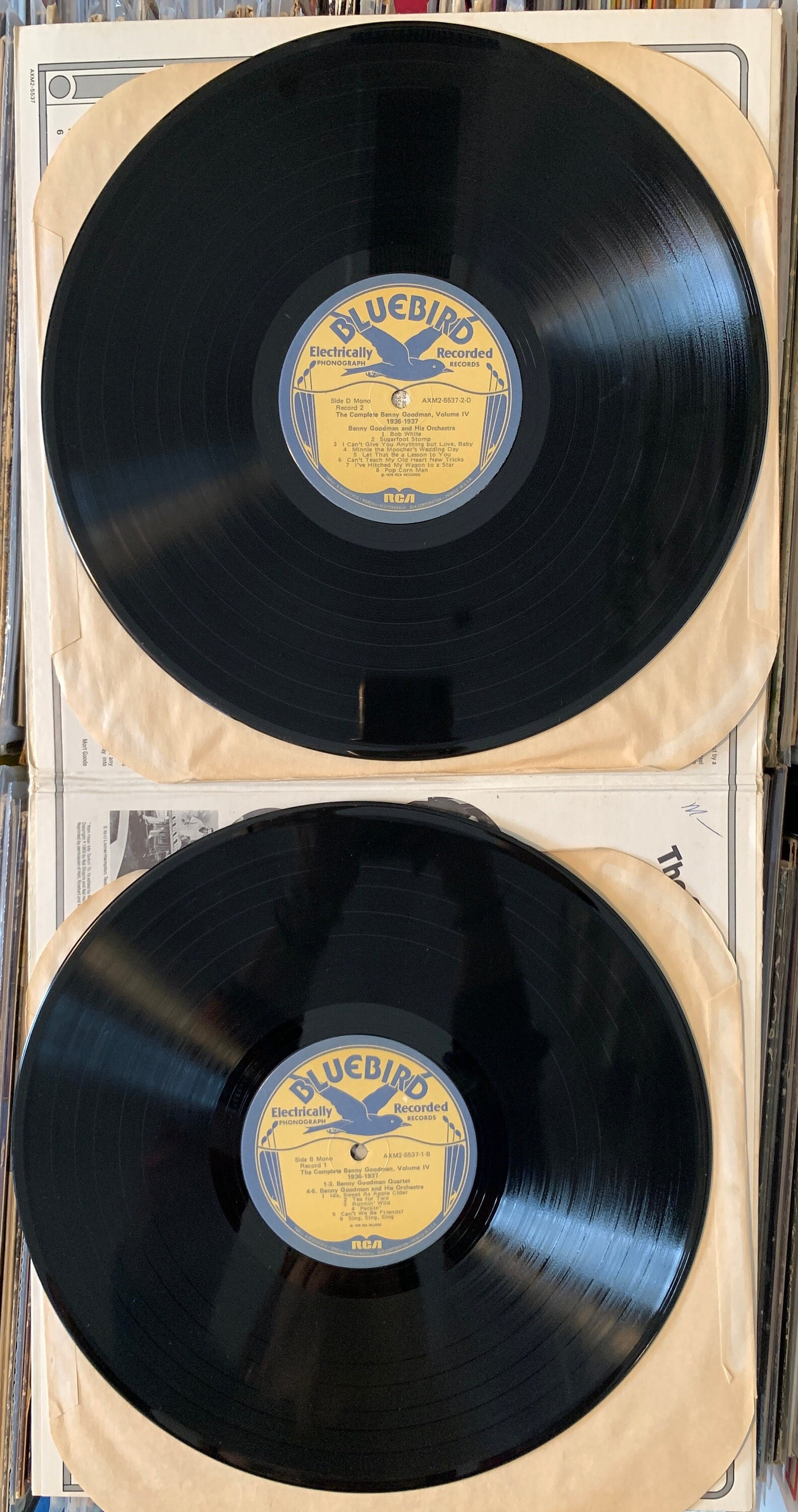 Vintage Vinyl MONO the Complete Benny Goodman,vol. IV / 1936