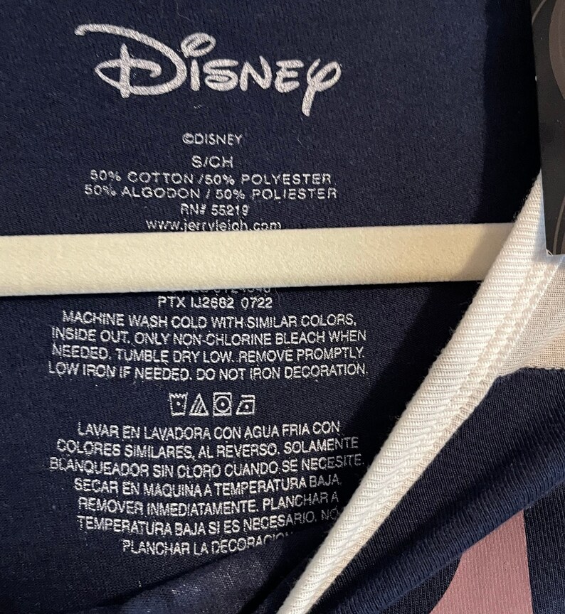 Disney Stitch (Lilo and Stitch) Small Unisex Raglan T-shirt Officially Licensed Vintage-Style Retro-Style Graphic Tshirt