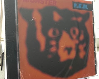 1994 R.E.M. Monster Still SEALED in original Shrink wrap  Vintage CD Alternative Rock