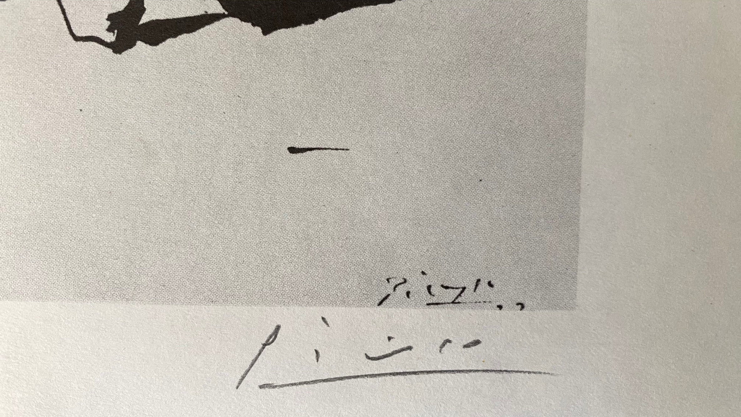 MANO firmada Pablo Picasso Print COA de Art National Gallery UK \u0026 Copyright  Certificate framedTwo Youths Nude Playing Pipes of Pan - Etsy México, image size:2365x1330