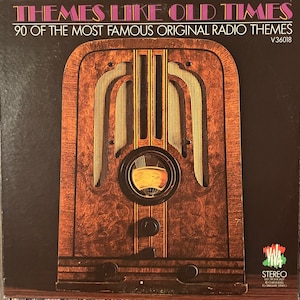 1969  90 Of The Most Famous Original Radio Themes Themes Like Old Times Rare Find Vinyl  Electronically re-channeled to simulate stereo