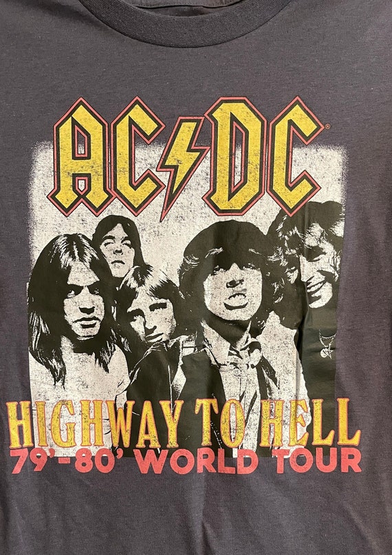 Ac/dc official concert shirt - Gem