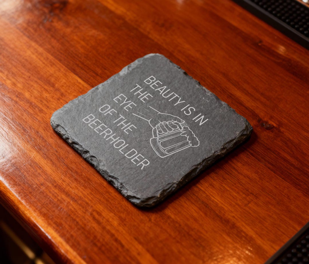 Slate Coaster Rude Funny Slate Coasters Set: Adult Pun Bar Decor - Etsy