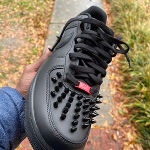 red bottom af1 custom