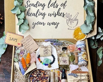 Personalised HEALING WISHES Gift Box