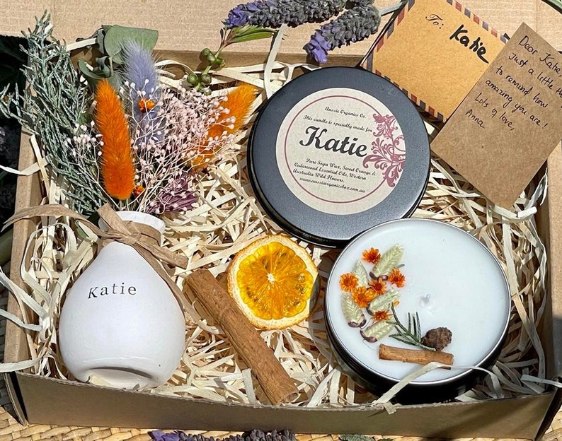 Personalised Mourning Pamper Gift Box Etsy Australia