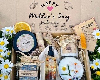 Personalized Mother's Day Gift | Gift for Mum | First mothers day gift | grandma gift | mother's day markdowns | Spa Gift Set