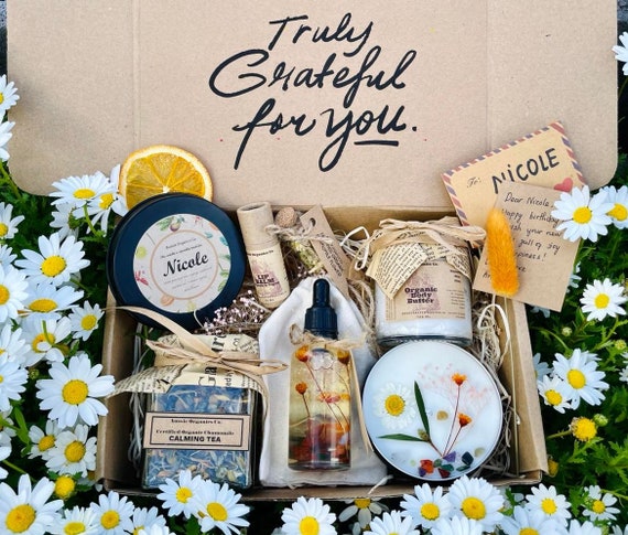 Personalised Thank You Self Care Gift Box