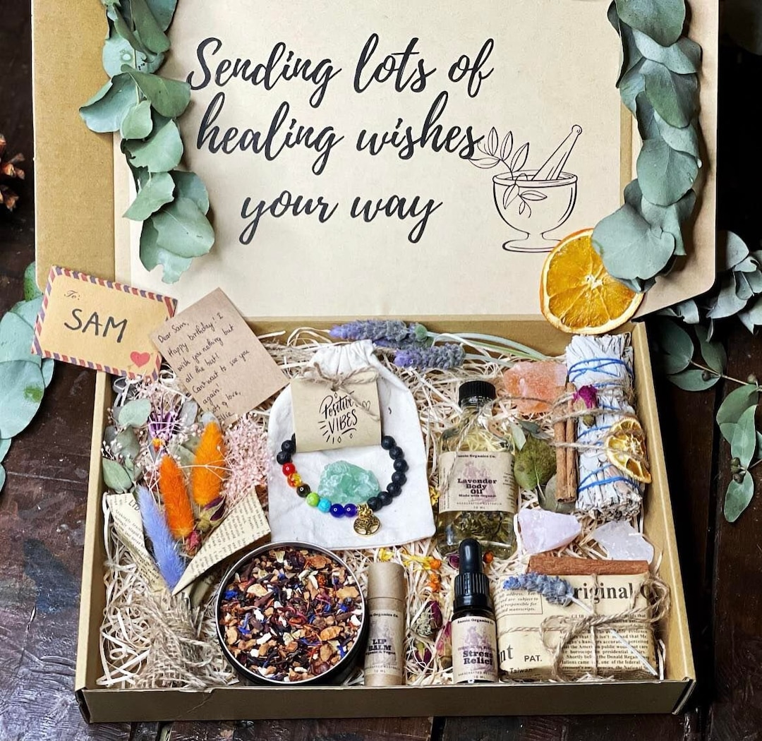 Personalised HEALING WISHES Gift Box - Etsy