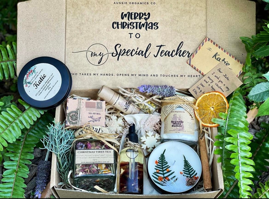 Personalised TEACHER CHRISTMAS Gifts Etsy Australia