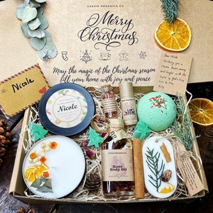 Personalised CHRISTMAS Healing Energy Gift Box