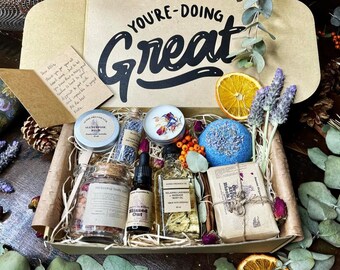 DOING GREAT personalised gift | Self care gift box | Organic | Vegan | Zero waste | Plastic-free