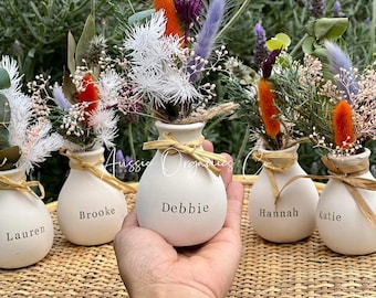 Personalised dried flower vase - Build your box + add on