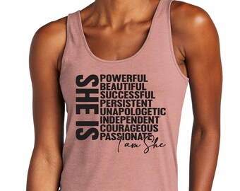 She Is Tank Top