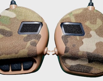 Earmor M31/M32 självhäftande Cordura kamouflage [Kompatibel med äkta Earmor och Airsoft-replikor]