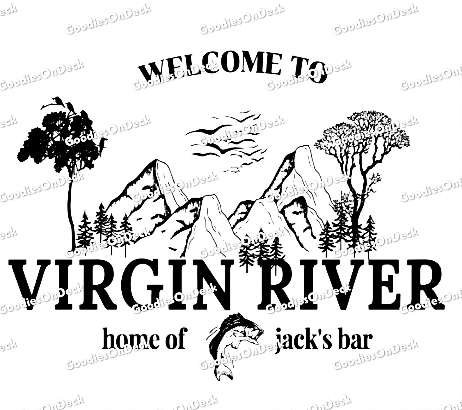 Virgin River Jacks Bar PNG and SVG Scalable File Sublimation Etsy
