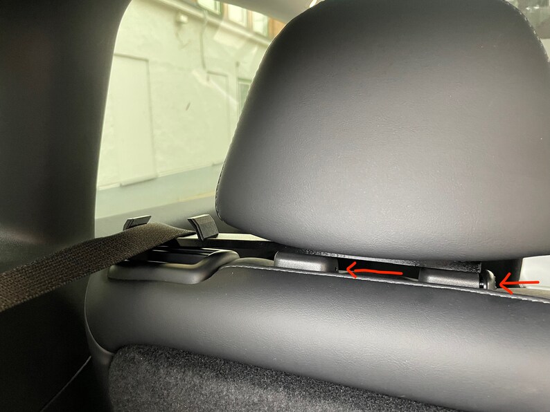 Tesla Model Y Belt Guide for Rear Seats Etsy