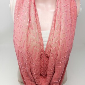 Peach (L)Perlen Magnetschal