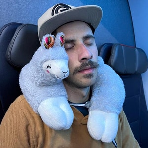 Llama Neck Pillow Etsy