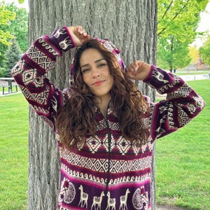 Vintage Llama Coat - Etsy