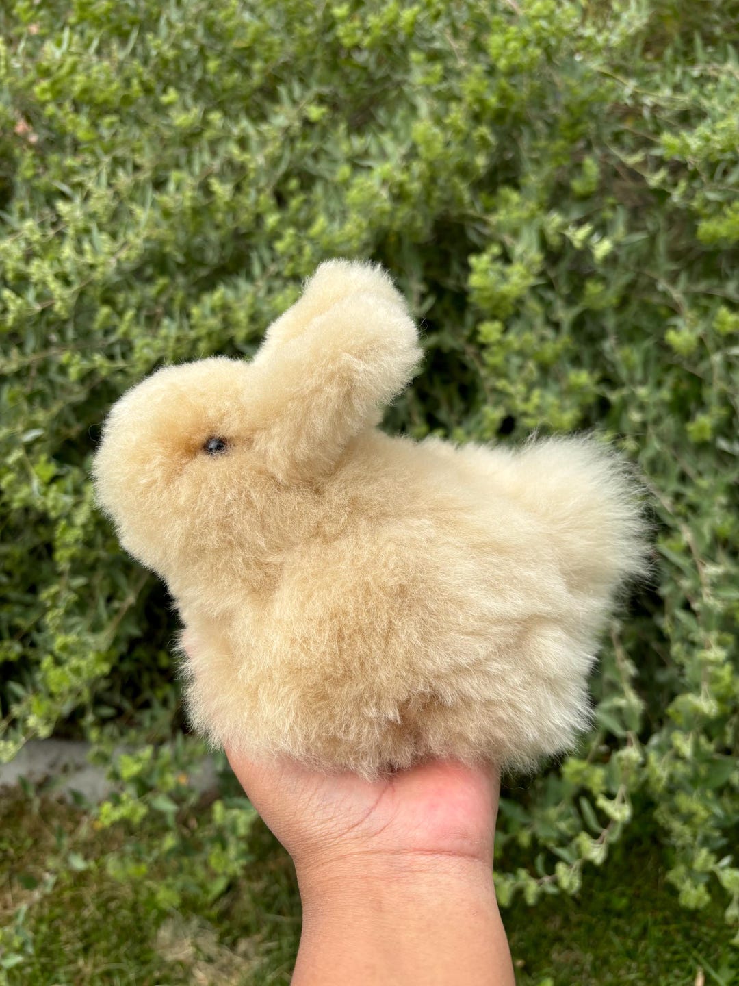 Baby Alpaca Bunny Plush. Cute and Huggable Bunny Rabbit Made With ...