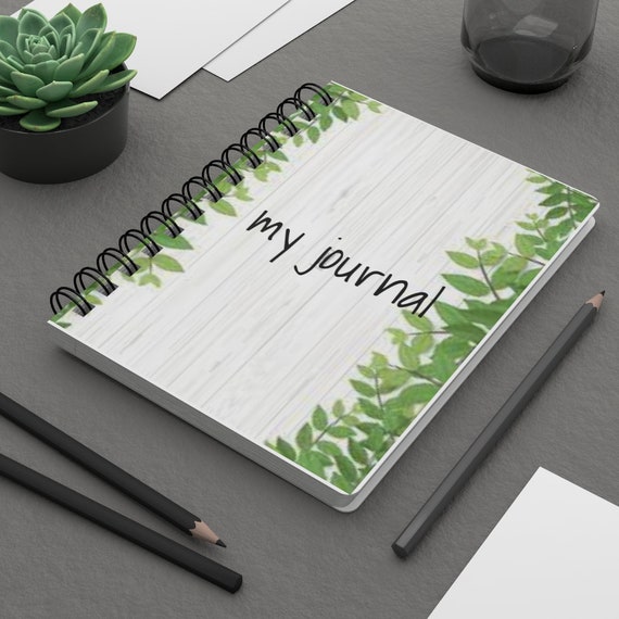 Spiral Bound Journal Etsy