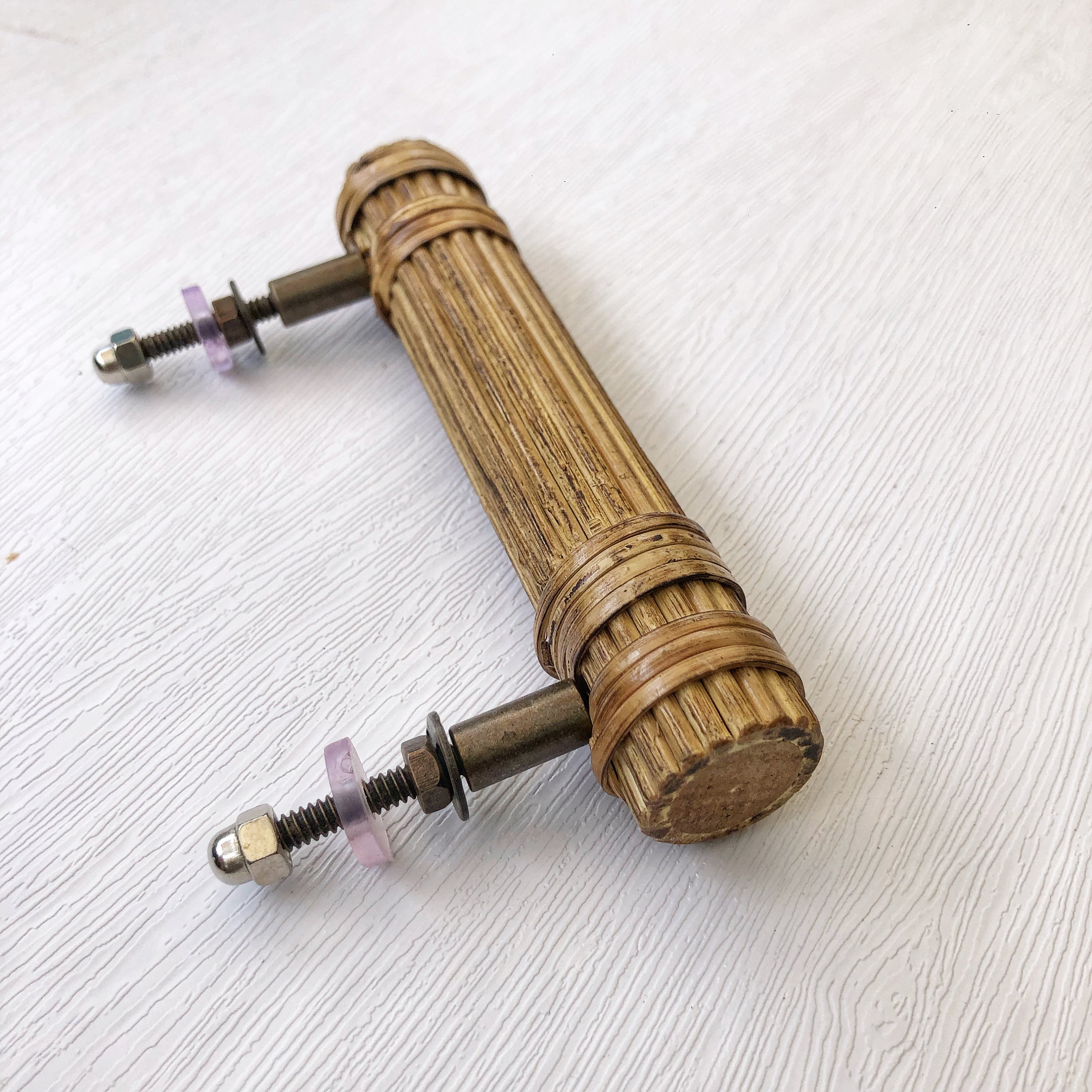 Boho Handle Rattan Handles and Pulls Wicker Handles Natural Handles and ...