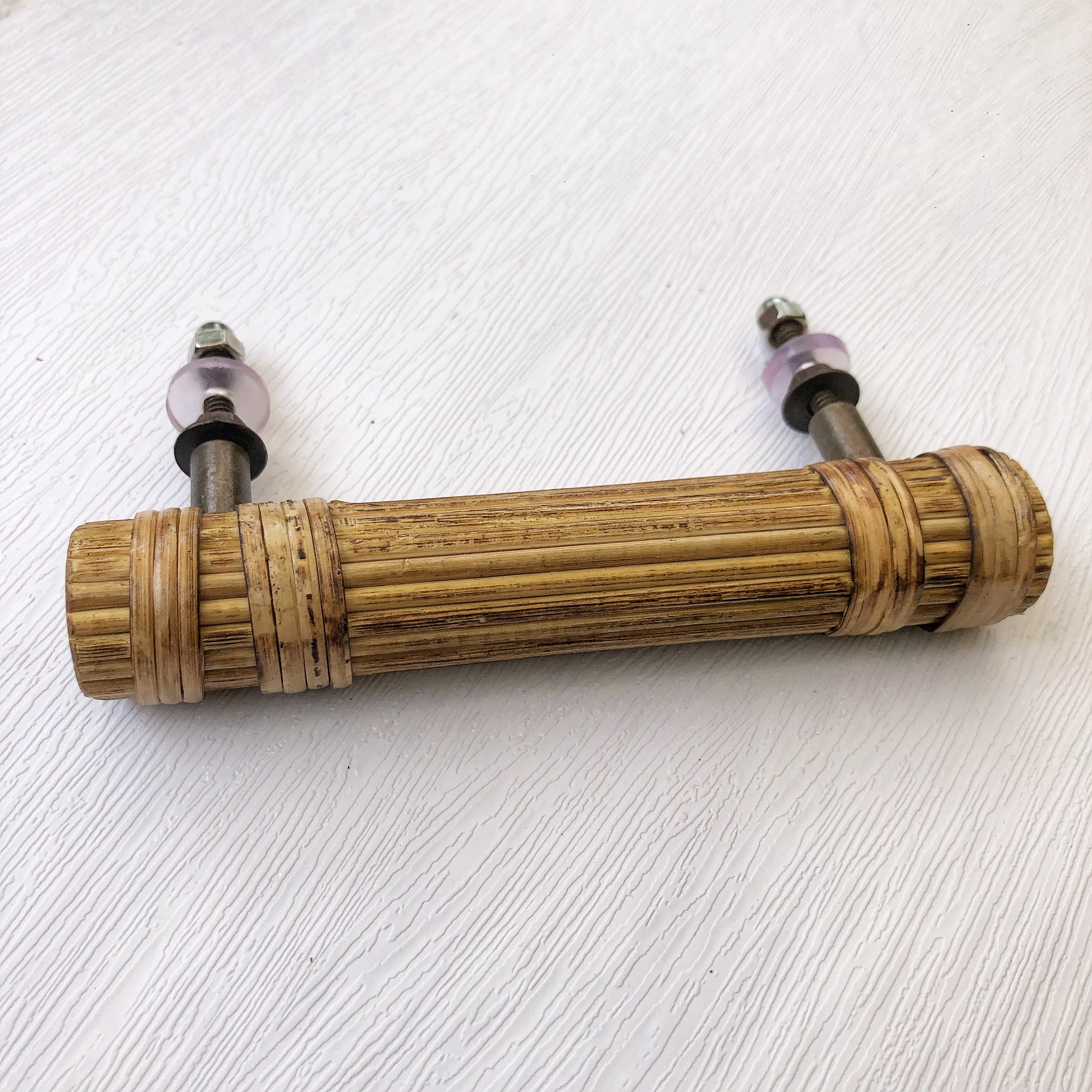 Boho Handle Rattan Handles and Pulls Wicker Handles Natural Handles and ...