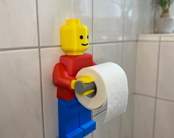 Lego Character Toilet Paper Holder | Lego Lover Gift Ideas