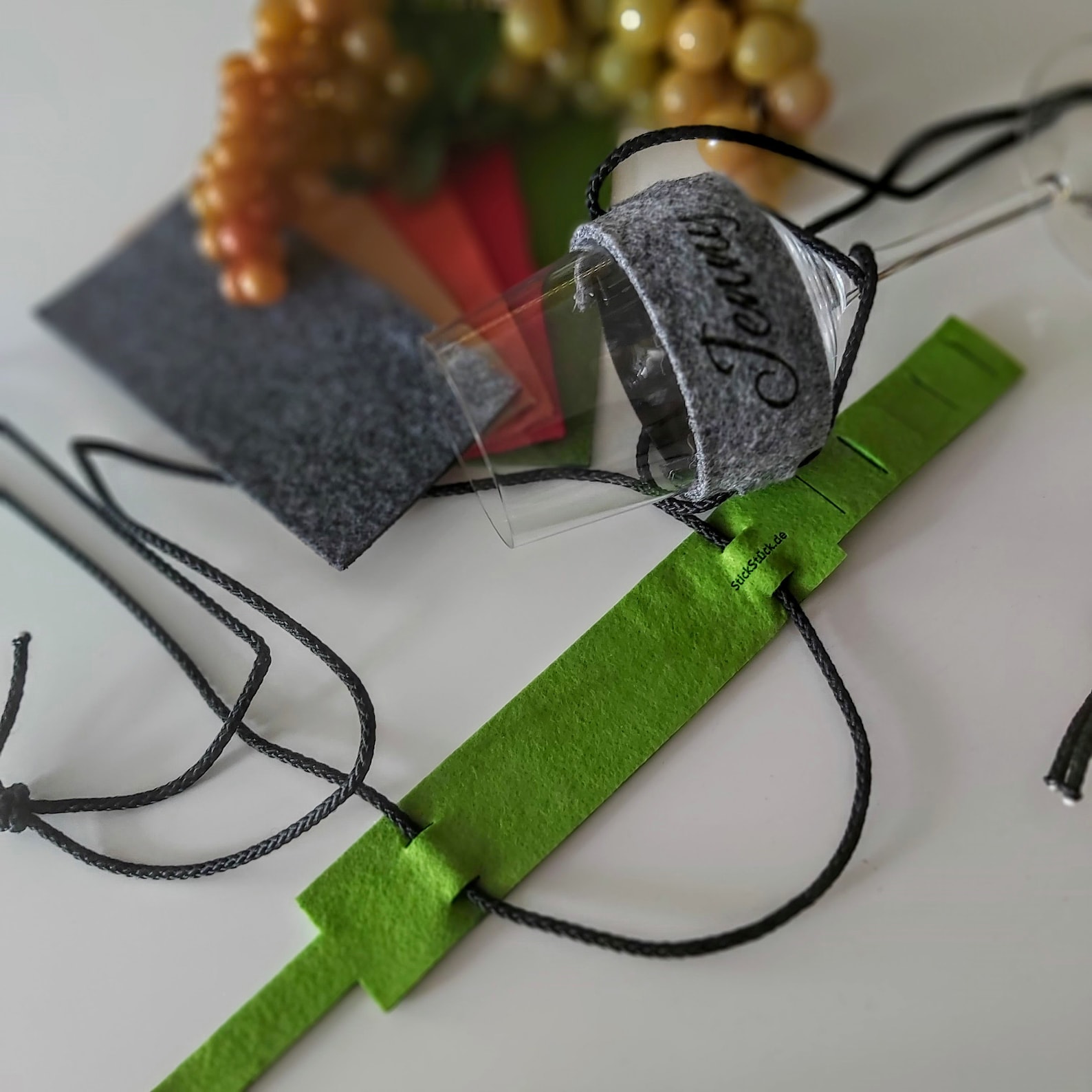 Weinglashalter Zum Umhngen Diy