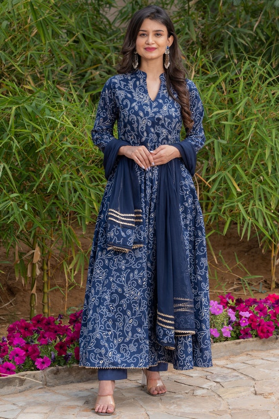 Bandhani anarkalis best sale