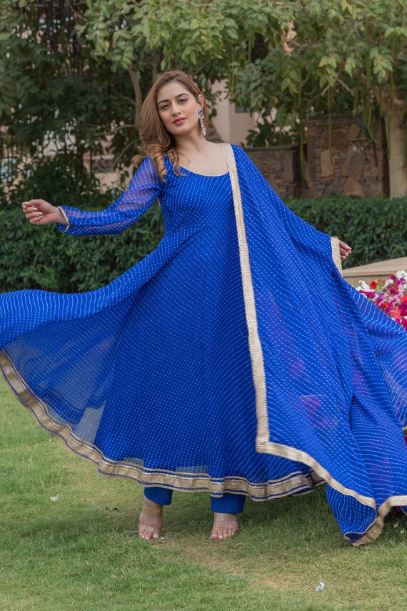 Bandhani anarkalis best sale