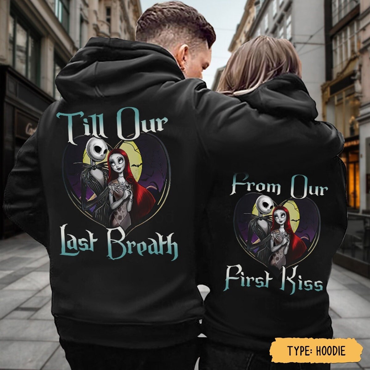 Jack and sally hoodies hotsell