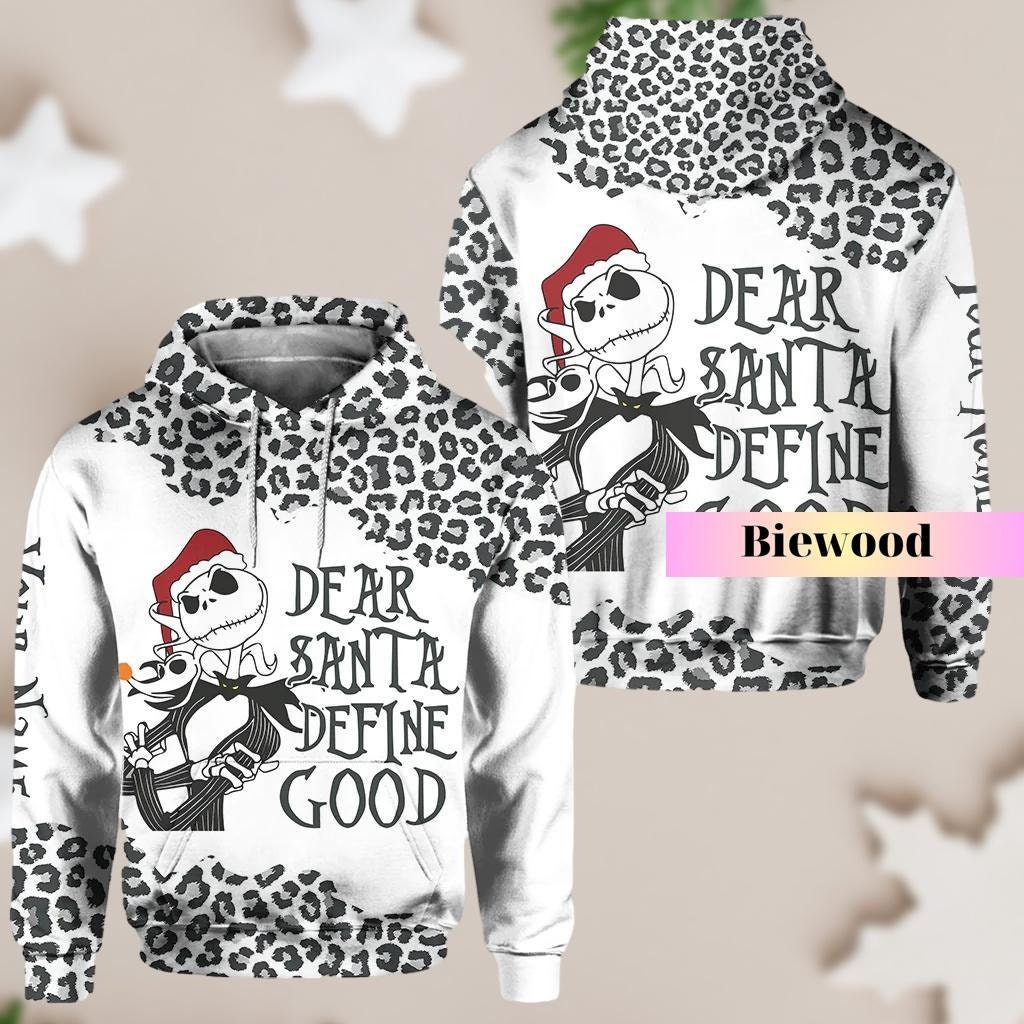 Discover Weihnachten Skellington Der Albtraum vor Weihnachten 3d hoodies