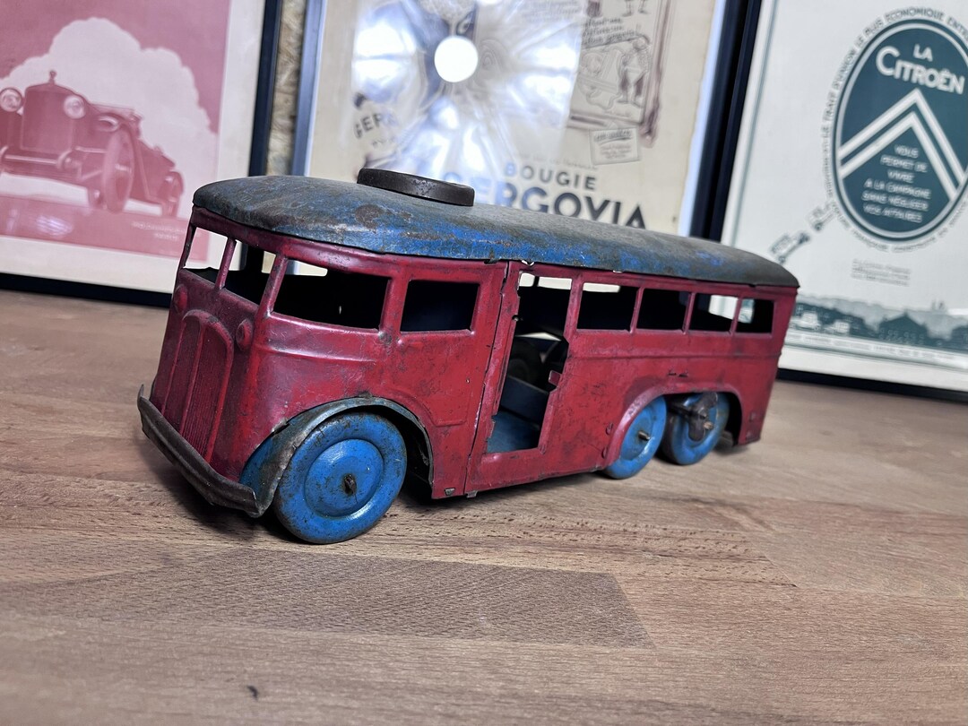 for 2075312. French wind-up trolleybus by A. Joustra in painted