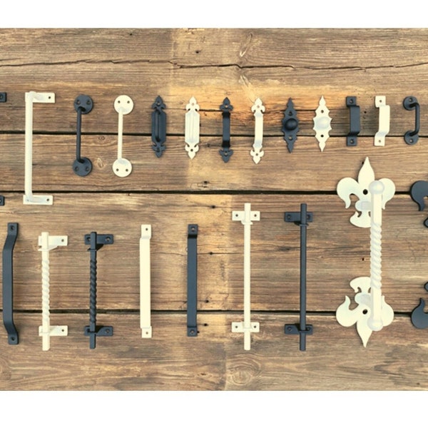 Gothic Barn Door Handles - Etsy