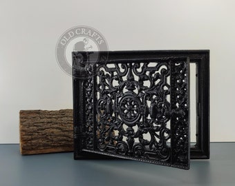 Cast Iron Openwork Oven Doors, Air Return Grilles, Cast Iron Doors 32 x 25,5CM, Cast Iron Oven Door, Antique Iron Door, Iron Stove Door