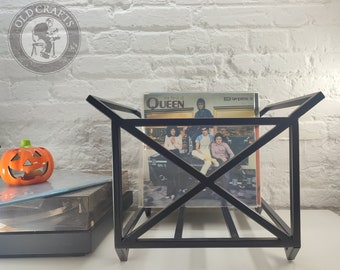 Records Storage Crate, Display Stand For Record, Album Rack, LP Box, Vinyl Container, LP Records Rack, Vinyl Display, Vinyl Record Storage