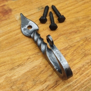 Blacksmith forged coat hooks hook, Wall mounted iron hook, Nail hooks, Steel hook, Wrought iron hooks, Coat hook, Towels Hanger, Decorative