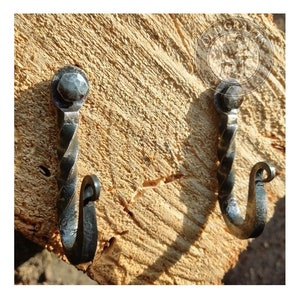 Blacksmith forged coat hooks hook, Wall mounted iron hook, Nail hooks, Steel hook, Wrought iron hooks, Coat hook, Towels Hanger, Decorative
