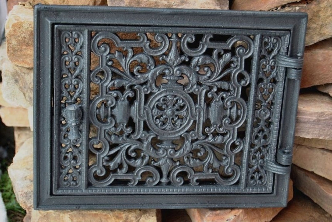 Cast Iron Openwork Oven Doors Air Return Grilles Cast Iron Etsy