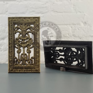 Vent Cover, Rustic Vent Cover, Victorian Style, Unique Vent Cover, Antique Vent Cover, Vent Grille, Cast Iron Vent Grille, Air Return Cover