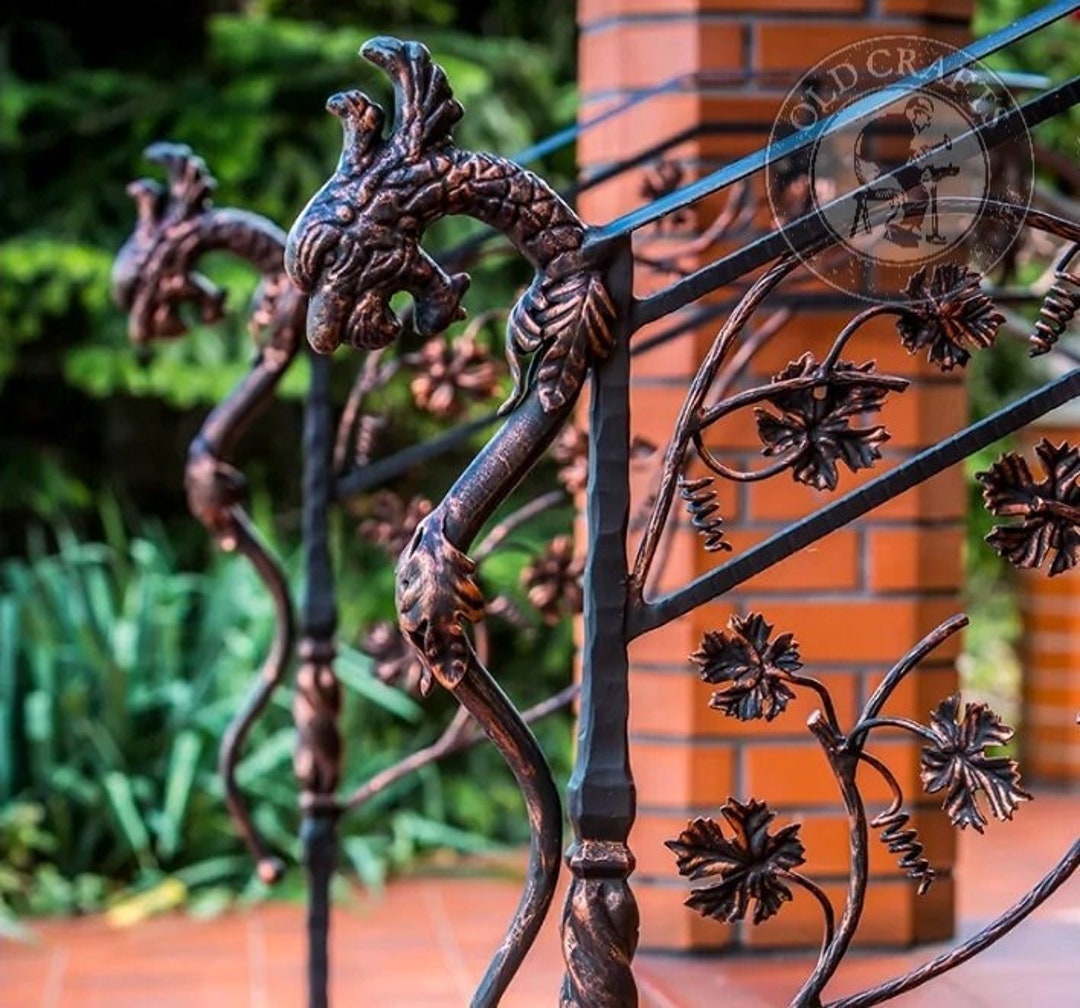 Cast Iron Heavy Dragon's Head Sculpture or Metal Element Etsy