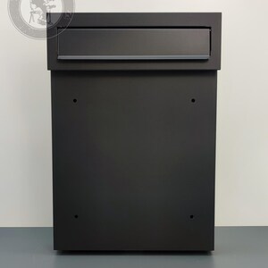 Pass-through Mailbox, Modern Fence Postbox, Mailbox to Be Built Into