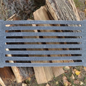15.8x9&#39;&#39; 40x20 cm Rectangular Cast Iron Grate for Stove Oven Fireplace Fire Pit Smokehouse BBQ, Grill Grate, Stove Part, Stove Plain Grate